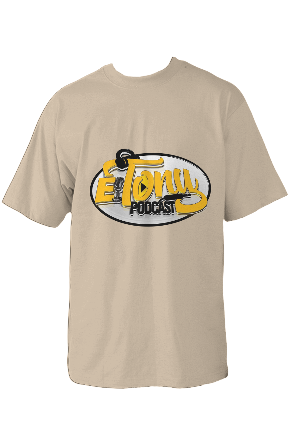 Tony Podcast MERCHOversized Heavyweight T Shirt